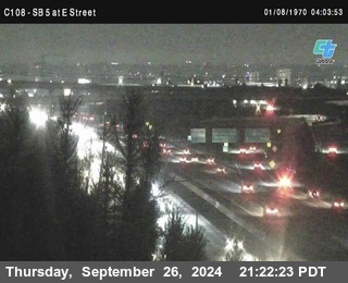 SB 5 at E St. (On Ramp)