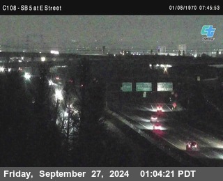 SB 5 at E St. (On Ramp)