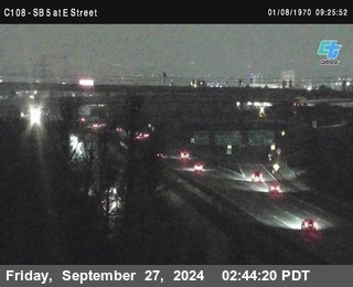 SB 5 at E St. (On Ramp)