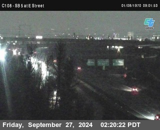 SB 5 at E St. (On Ramp)