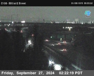 SB 5 at E St. (On Ramp)