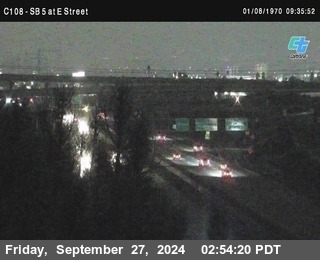 SB 5 at E St. (On Ramp)