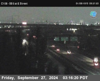 SB 5 at E St. (On Ramp)