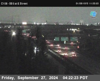 SB 5 at E St. (On Ramp)