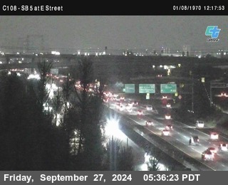 SB 5 at E St. (On Ramp)