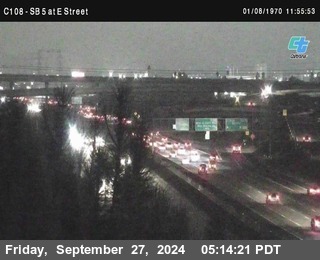 SB 5 at E St. (On Ramp)