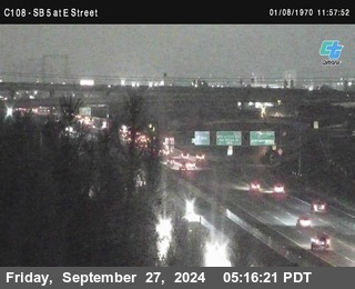 SB 5 at E St. (On Ramp)