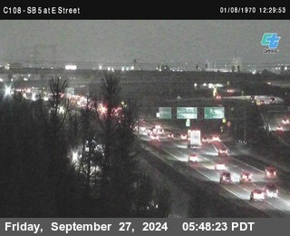 SB 5 at E St. (On Ramp)