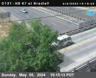 CalTrans Traffic Camera (C121) SR-67 : Bradley Avenue in El Cajon