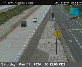Timelapse image near (C138) SR-56 : Camino Del Sur, San Diego 0 minutes ago