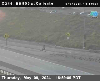 Timelapse image near (C 244) I-905 : Caliente, San Diego 0 minutes ago