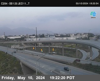 Timelapse image near (C294) SB 125: JEO 11, San Diego 0 minutes ago