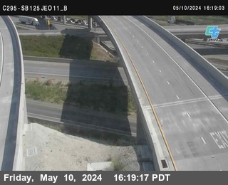 Timelapse image near (C295) SB 125: JEO 11, San Diego 0 minutes ago