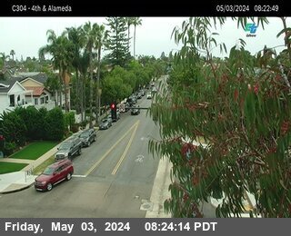 Traffic camera for C304) SB 282: 4th and Alameda - Coronado
