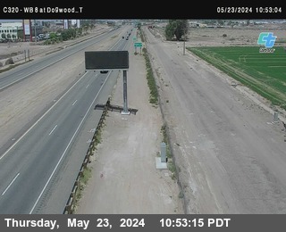 Timelapse image near (C320) WB 8 :  Dogwood_T, El Centro 0 minutes ago