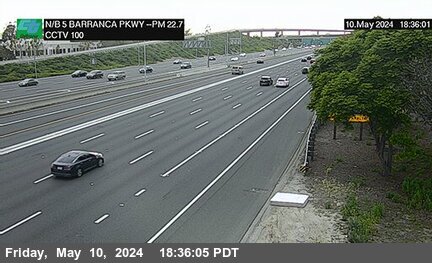 Timelapse image near I-5 : Barranca Parkway, Irvine 0 minutes ago