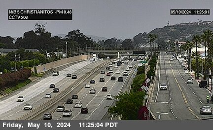 Timelapse image near I-5 : Christianitos Road, San Clemente 0 minutes ago