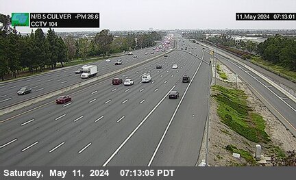 Timelapse image near I-5 : Culver Drive, Irvine 0 minutes ago