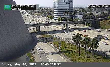 Timelapse image near I-5 : SR-11, Santa Ana 0 minutes ago