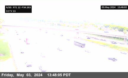 CalTrans Traffic Camera I-5 : SR-22 in Santa Ana