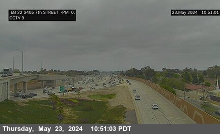Timelapse image near SR-22 : South of 405, Seal Beach 0 minutes ago