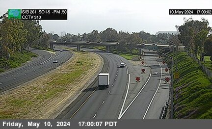 Timelapse image near SR-261 : 200 Meters South of I-5, Irvine 0 minutes ago