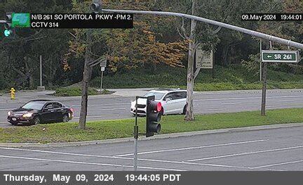 Timelapse image near SR-261 : 80 Meters South of Portola Parkway (West) Overcross, Irvine 0 minutes ago