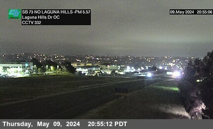 Timelapse image near SR-73 : North of Laguna Hills Drive Overcross, Aliso Viejo 0 minutes ago