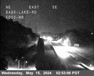 Traffic Camera Image from US-50 at Bass_Lake_ED50_WB