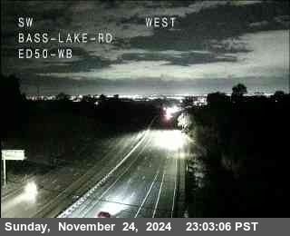 Traffic Camera Image from US-50 at Bass_Lake_ED50_WB