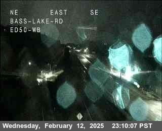 Traffic Camera Image from US-50 at Bass_Lake_ED50_WB