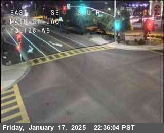 Traffic Camera Image from SR-128 at Hwy 128 at Main St (Winters)