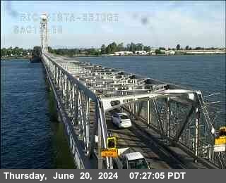 Traffic Camera Image from SR-12 at Hwy 12 at Rio Vista Bridge East