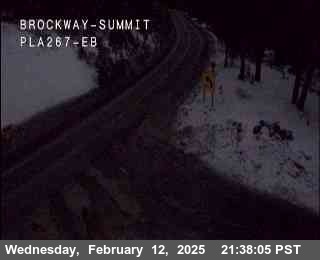 Traffic Camera Image from SR-267 at Hwy 267 at Brockway Summit