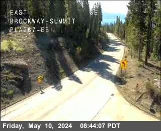 Timelapse image near Hwy 267 at Brockway Summit, Tahoe Vista 0 minutes ago