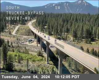 Traffic Camera Image from SR-267 at Hwy 267 at Truckee Bypass