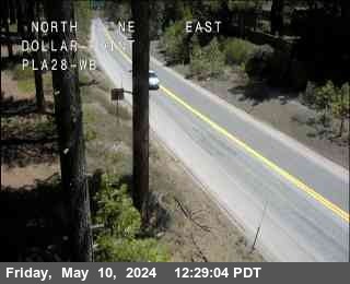 Timelapse image near Hwy 28 at Dollar, Tahoe City 0 minutes ago