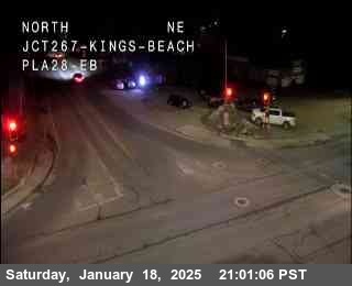 Traffic Camera Image from SR-28 at Hwy 28 at Hwy 267 Kings Beach