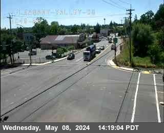 Image of a live traffic camera in El Dorado County County.