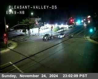 Traffic Camera Image from SR-49 at Hwy 49 at Pleasant Valley