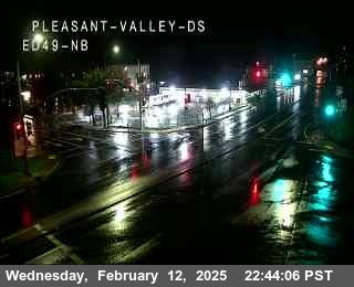 Traffic Camera Image from SR-49 at Hwy 49 at Pleasant Valley