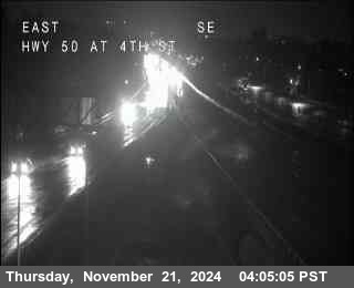 Traffic Camera Image from US-50 at Hwy 50 at 4th St