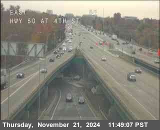 Traffic Camera Image from US-50 at Hwy 50 at 4th St