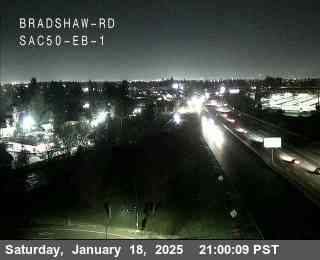 Traffic Camera Image from US-50 at Hwy 50 at Bradshaw Rd 1