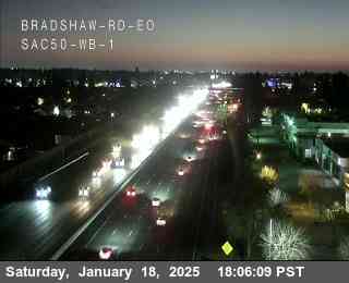 Traffic Camera Image from US-50 at Hwy 50 at Bradshaw Rd EO 1