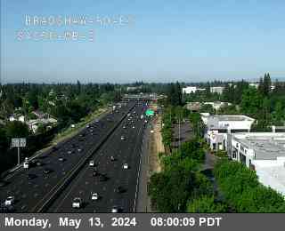 Timelapse image near Hwy 50 at Bradshaw Rd EO 2, Sacramento 0 minutes ago
