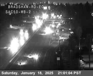 Traffic Camera Image from US-50 at Hwy 50 at Bradshaw Rd EO 2