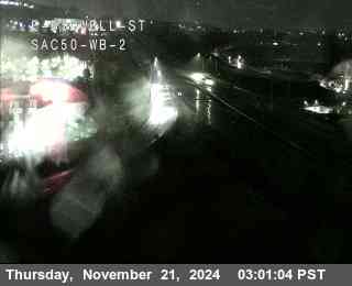 Traffic Camera Image from US-50 at Hwy 50 at E_Bidwell_St_SAC50_WB_2