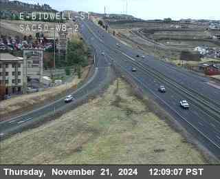 Traffic Camera Image from US-50 at Hwy 50 at E_Bidwell_St_SAC50_WB_2