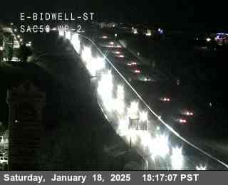 Traffic Camera Image from US-50 at Hwy 50 at E_Bidwell_St_SAC50_WB_2